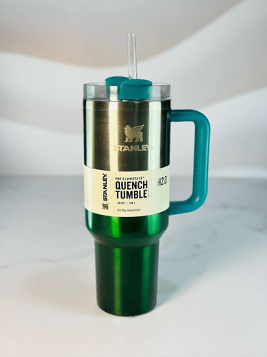 تراول ماگ استنلی Quencher متالیک سبز ۱.۱۸L